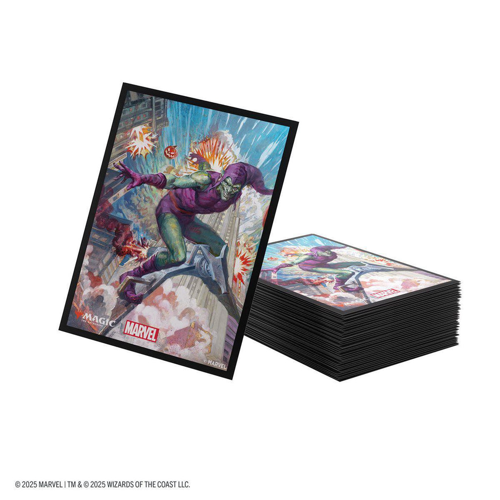 Magic The Gathering Marvel's Spider-Man Art Sleeves: Green Goblin