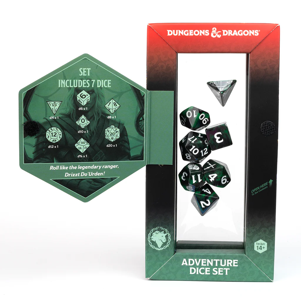 D&D Adventure Dice: Legend Of Drizzt