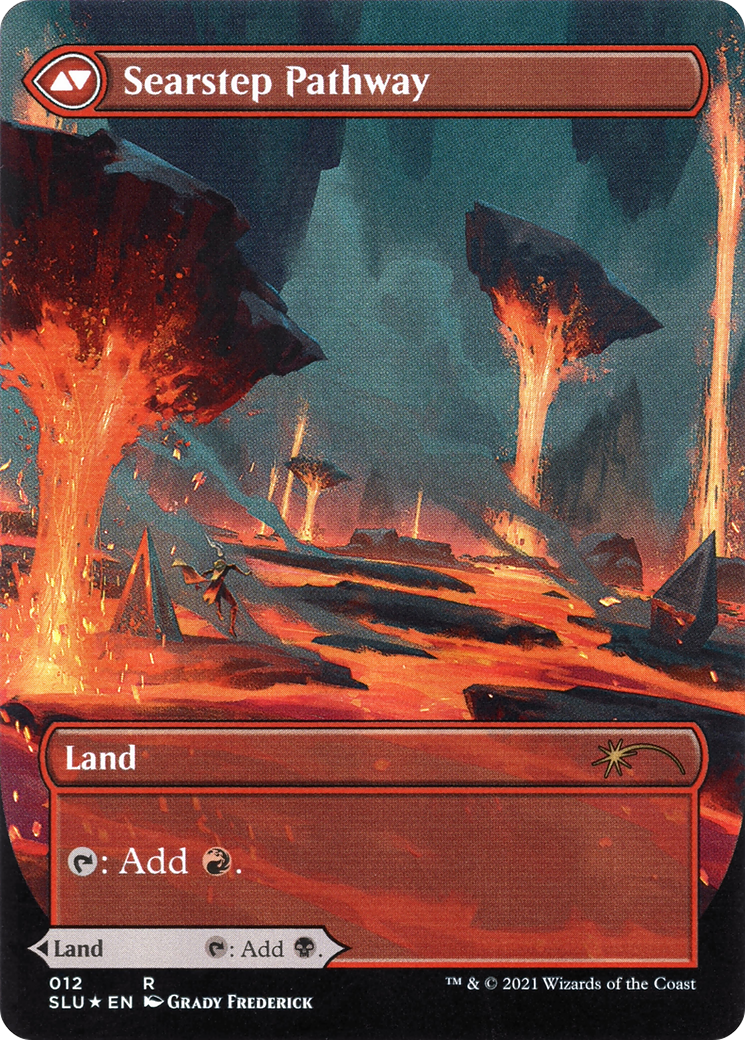 Blightstep Pathway (Borderless) (SLU-012) - Secret Lair: Ultimate Edition: (Showcase) Foil