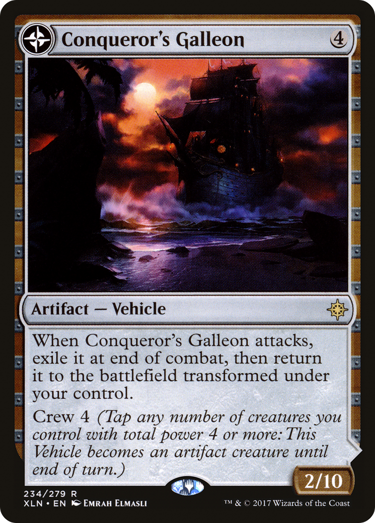 Conqueror's Galleon (XLN-234) - Ixalan: (compasslanddfc)