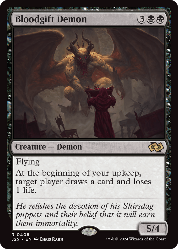 Bloodgift Demon (J25-408) - Foundations Jumpstart
