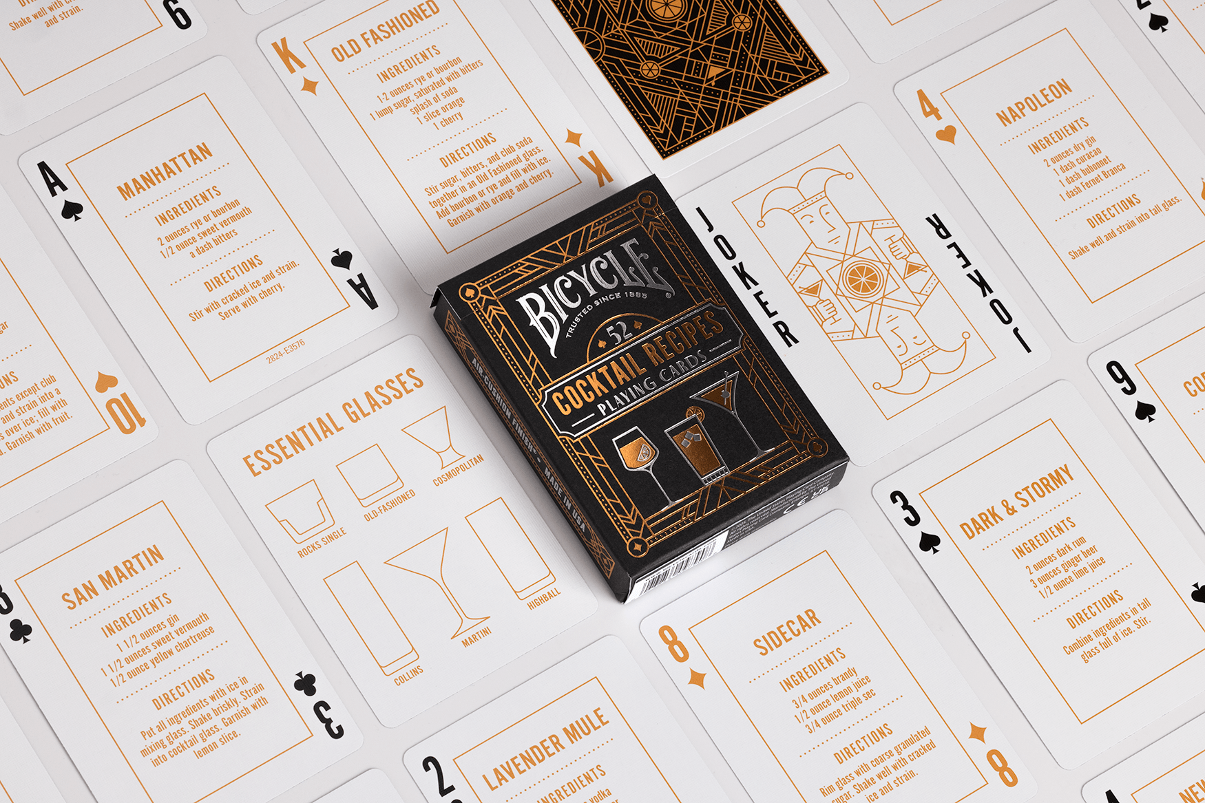 Bicycle Playing Cards: Cocktail Recipes