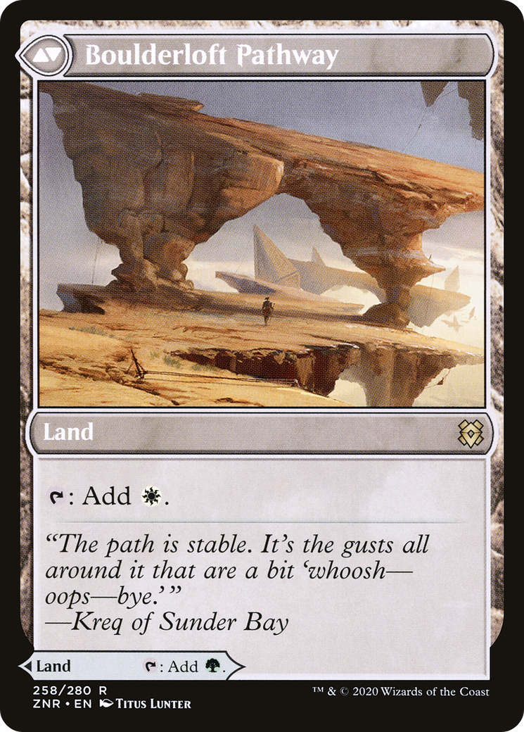 Branchloft Pathway (ZNR-258) - Zendikar Rising