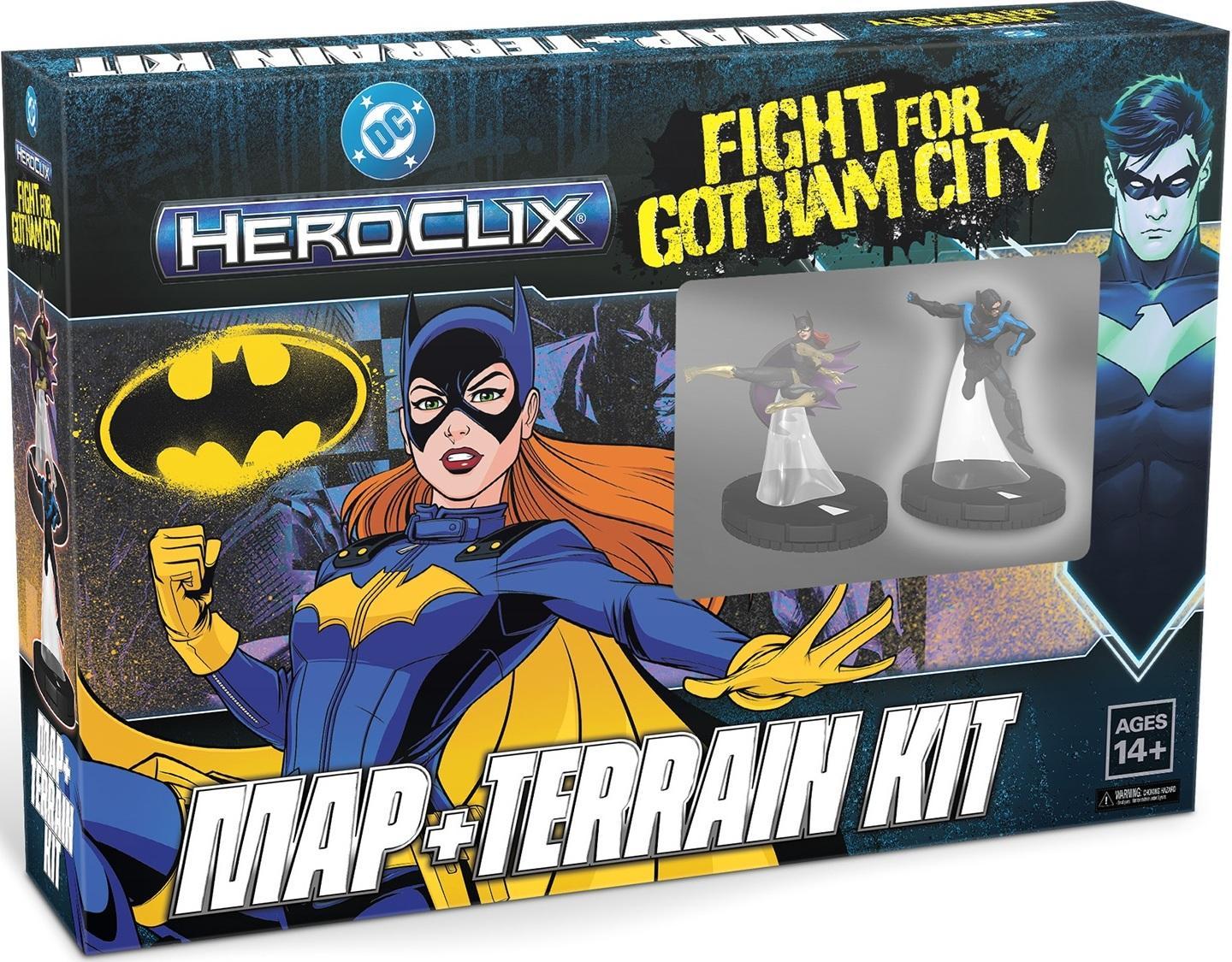 DC Heroclix: Fight For Gotham City Map & Terrain Kit