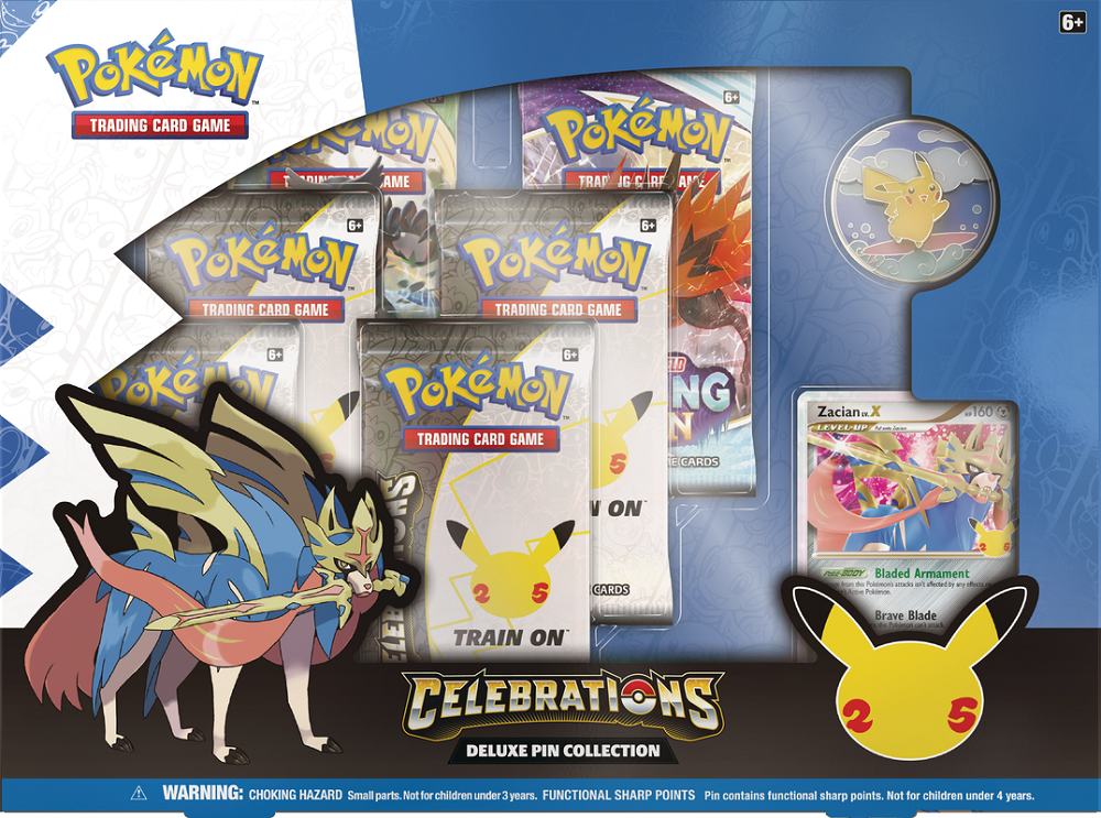 Pokemon TCG: Celebrations Deluxe Pin Collection