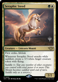 Seraphic Steed (PPOTJ-232) - Outlaws of Thunder Junction Promos