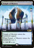 Temple of Mystery (Extended Art) (M21-389) - Core Set 2021: (Extended Art) Foil