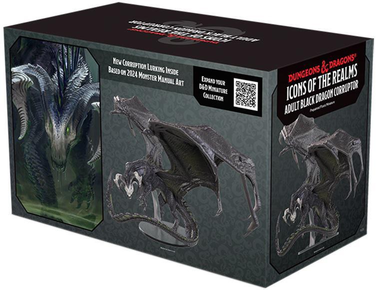 D&D Icons: Adult Black Dragon