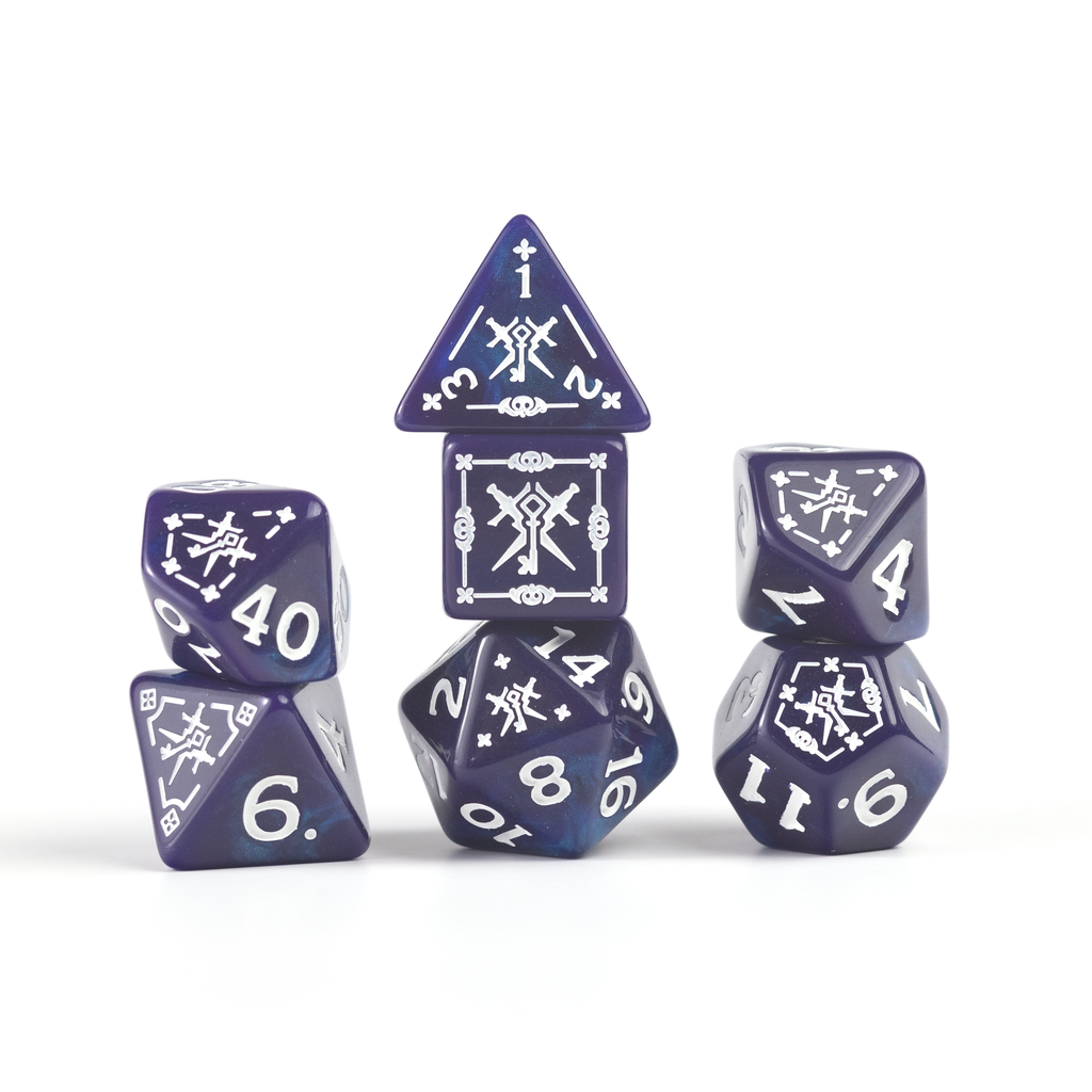 D&D Adventure Dice: Rogue Purple