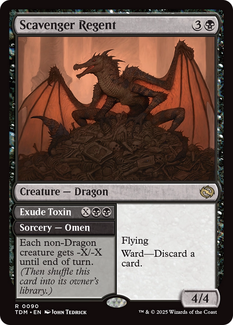 Scavenger Regent (TDM-090) - Tarkir: Dragonstorm Foil