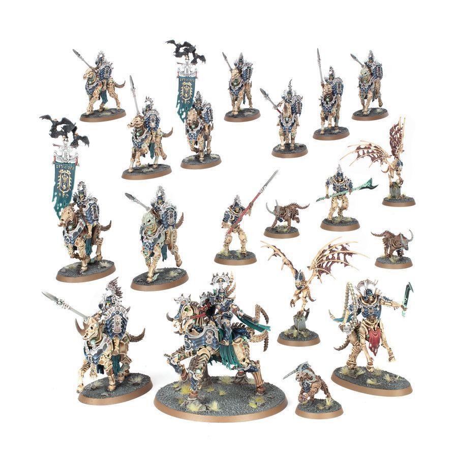 Warhammer Age of Sigmar: Spearhead Ossiarch Bonereapers Kavalos Vanguard