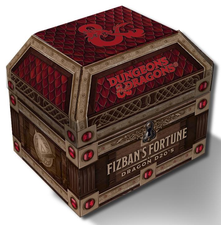 D&D Fizban's Fortune Misfit Blind Mystery Dice D20