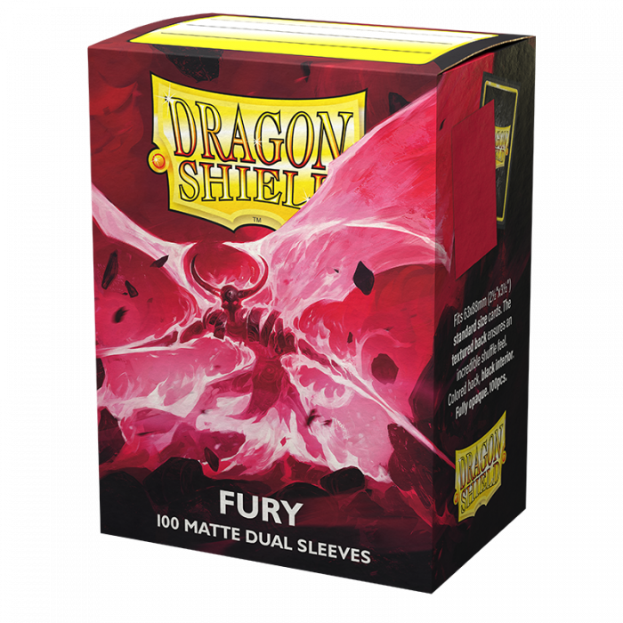Dragon Shield Matte Dual Sleeves: 100CT Fury