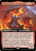 Orthion, Hero of Lavabrink (Extended Art) (MOM-379) - March of the Machine: (Extended Art)