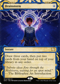 Brainstorm (STA-013) - Strixhaven Mystical Archive: (Showcase) (Borderless)