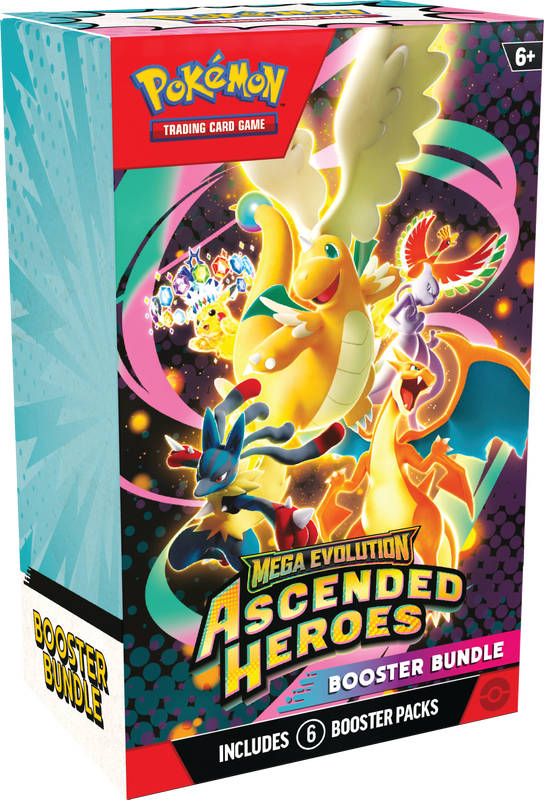 Pokemon TCG: Ascended Heroes Booster Bundle