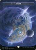 Island (241) (Borderless) (UNF-241) - Unfinity Foil