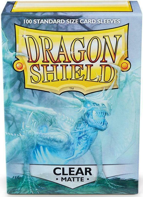 Dragon Shield Matte Sleeves: Clear