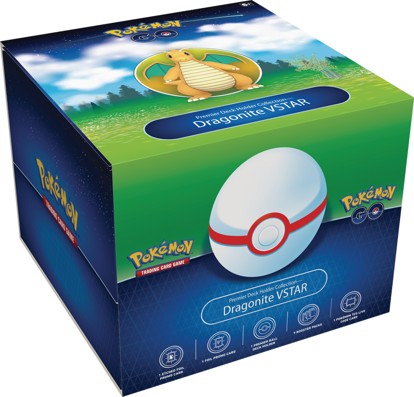 Pokemo TCG: Pokemon GO Premier Deck Holder - Dragonite VSTAR