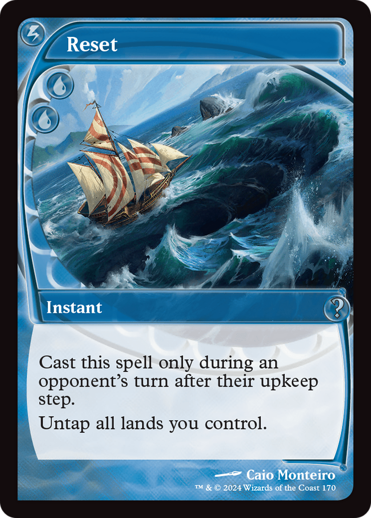 Reset (Future Sight) (MB2-170) - Mystery Booster 2