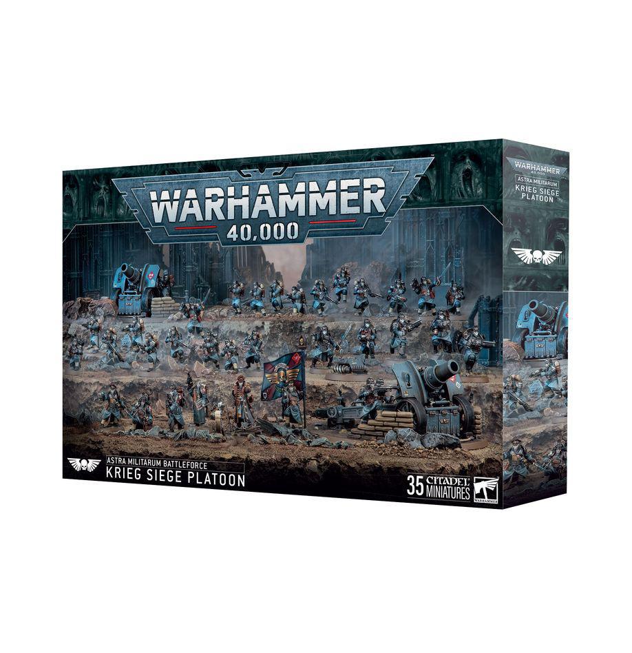 Warhammer 40k: Krieg Siege Platoon Battleforce