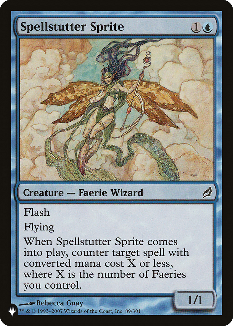 Spellstutter Sprite (LIST-89/301) - The List