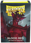 Dragon Shield Matte Sleeves: 100CT Blood Red