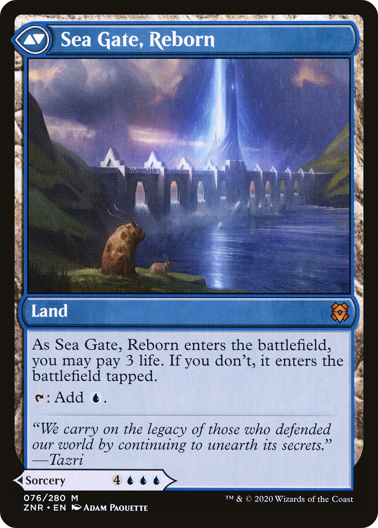 Sea Gate Restoration (ZNR-076) - Zendikar Rising