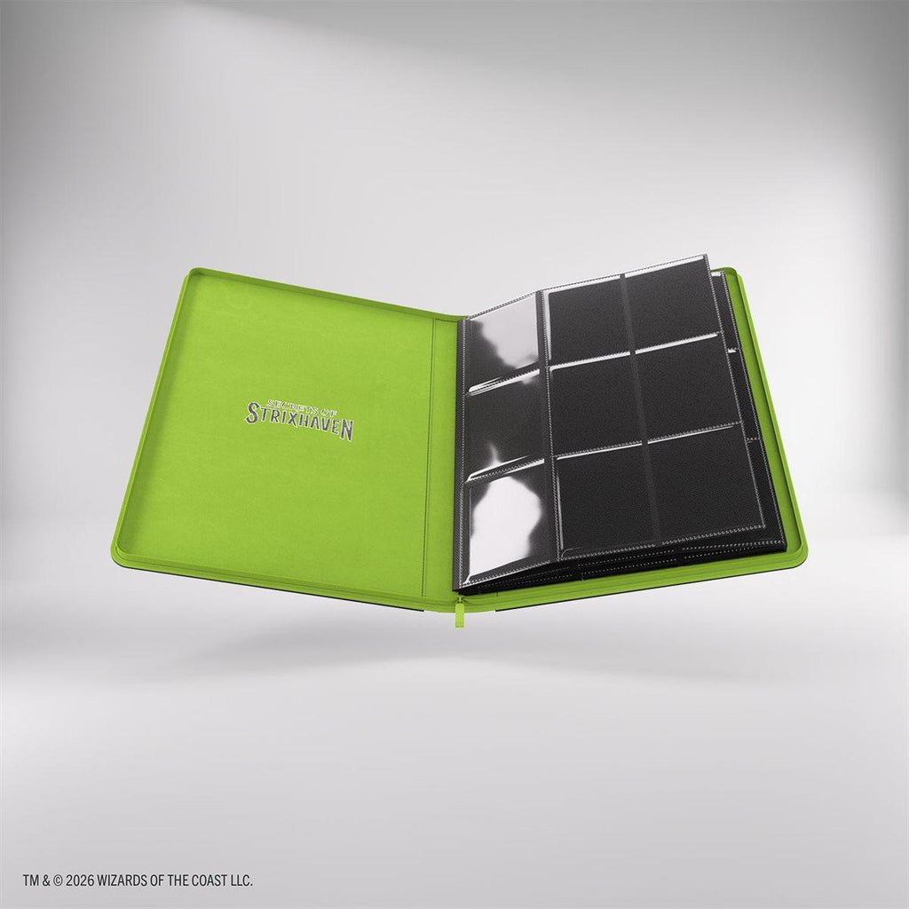 Gamegenic Zip-Up Album 18 Pocket: Magic The Gathering Secrets Of Strixhaven Black/Green