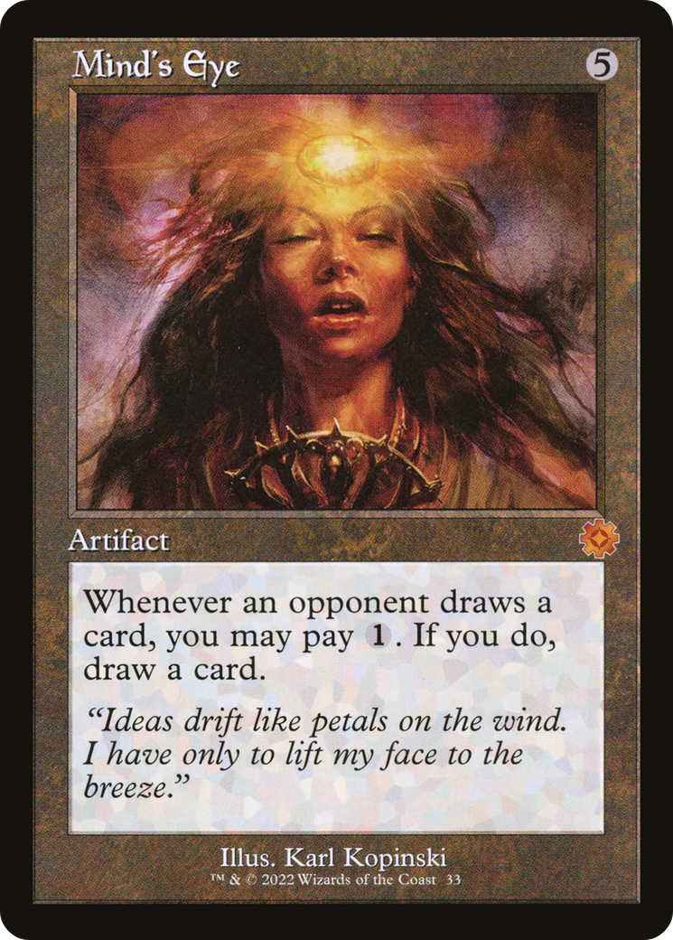 Mind's Eye (BRR-033) - The Brothers' War Retro Artifacts