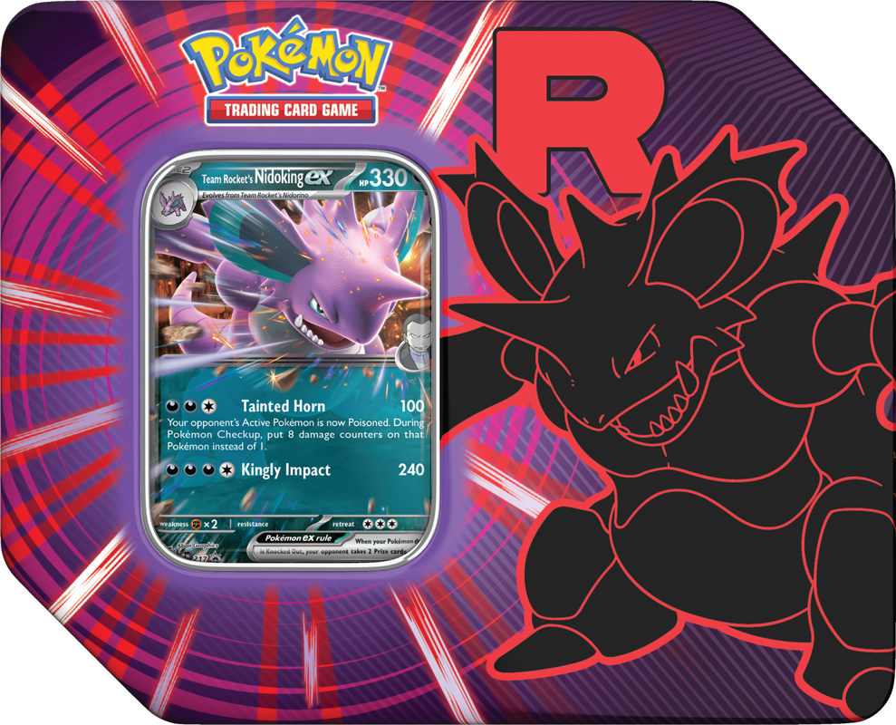 Pokemon TCG: Team Rocket Tin