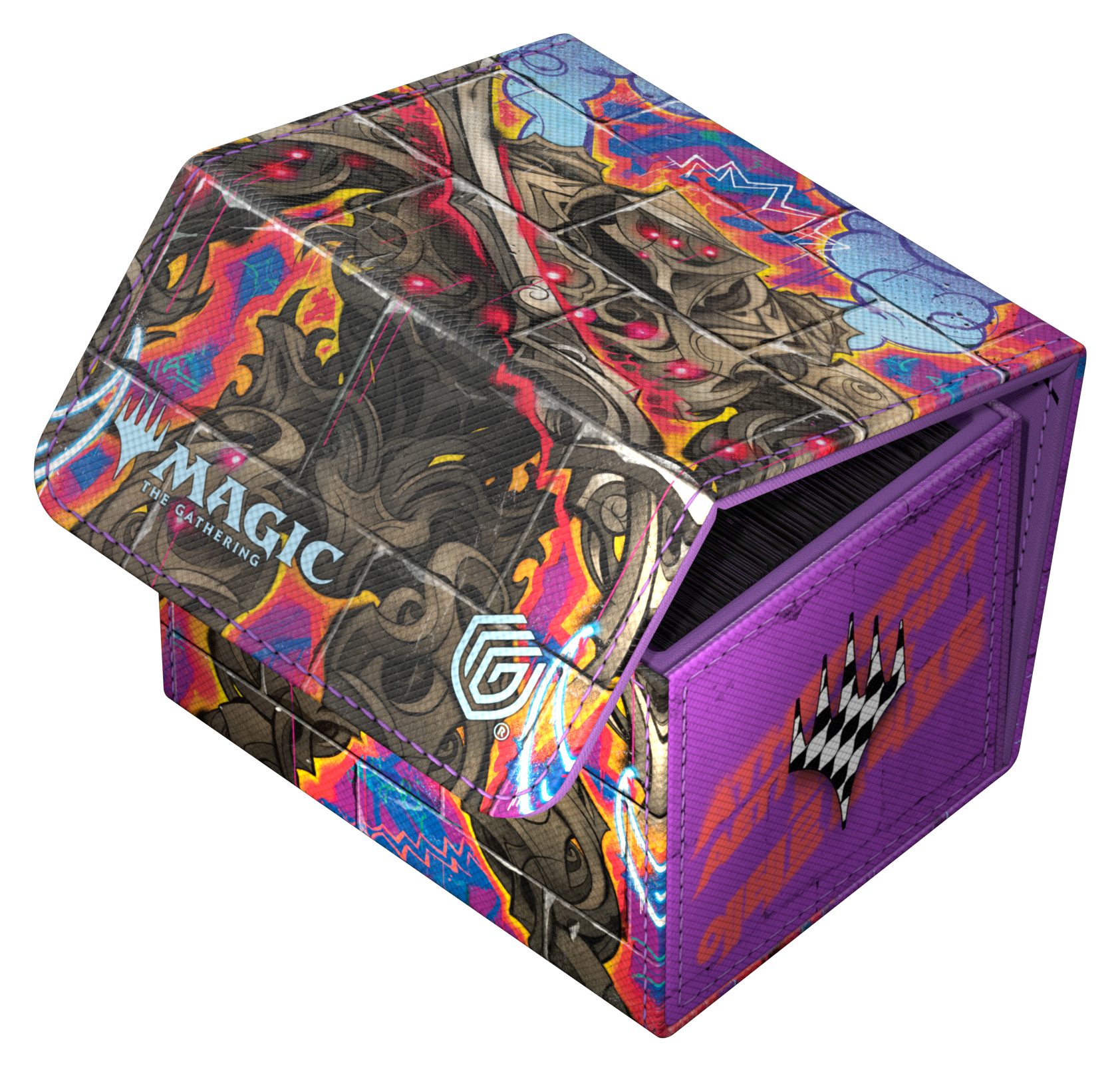 Ultimate Guard Deck Case Sidewinder 100+ Xenoskin MTG Aetherdrift: Coalstoke Gearhulk