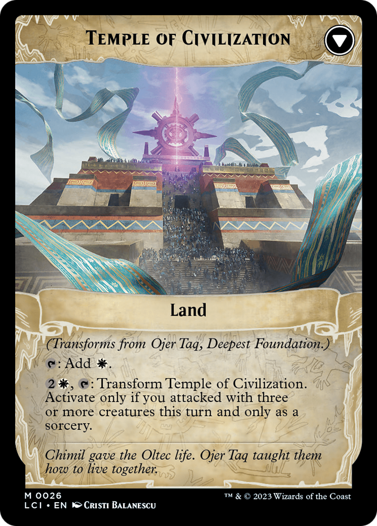 Ojer Taq, Deepest Foundation (LCI-026) - The Lost Caverns of Ixalan