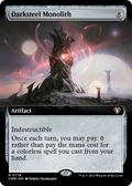 Darksteel Monolith (Extended Art) (CMM-778) - Commander Masters: (Extended Art)