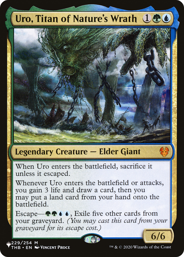 Uro, Titan of Nature's Wrath (LIST-229/254) - The List