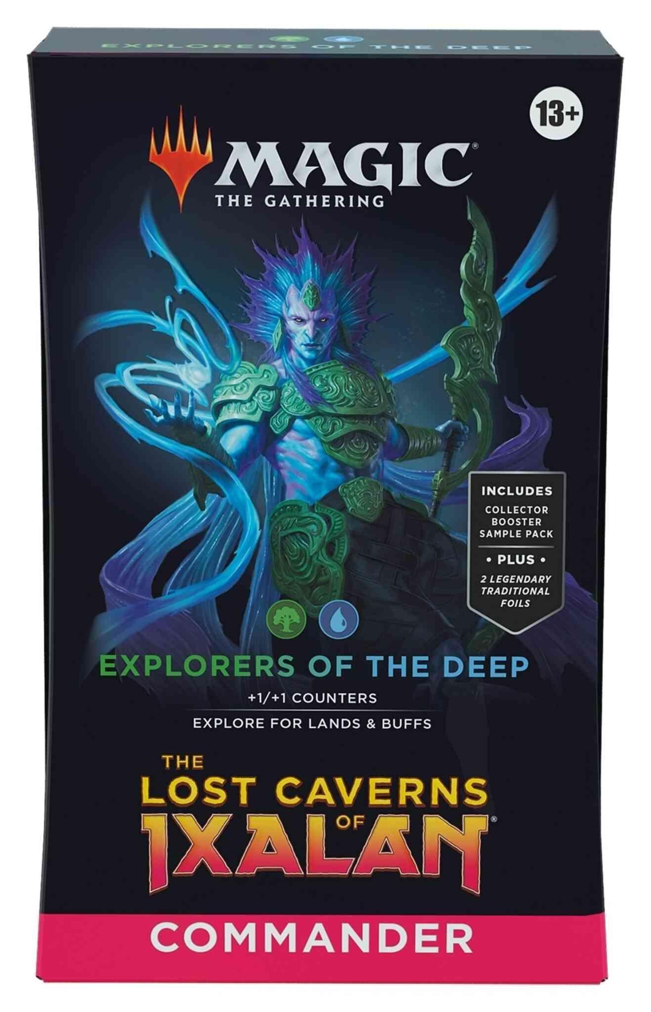 Magic The Gathering: Lost Caverns Of Ixalan Commander Deck Explorers Of The Deep