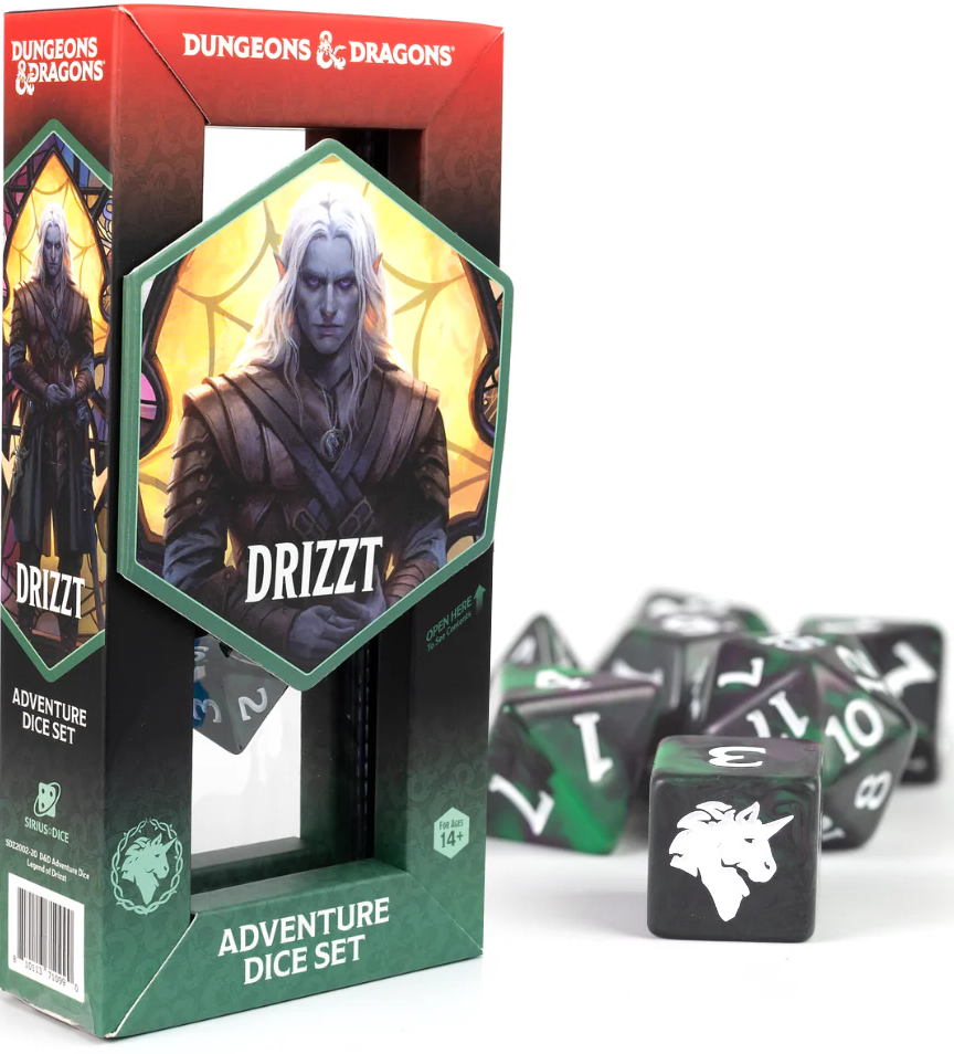 D&D Adventure Dice: Legend Of Drizzt