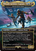 Edward, Jackdaw Captain - Admiral Beckett Brass (SLD-1561) - Secret Lair Drop / Edward, Jackdaw Captain (Borderless)
