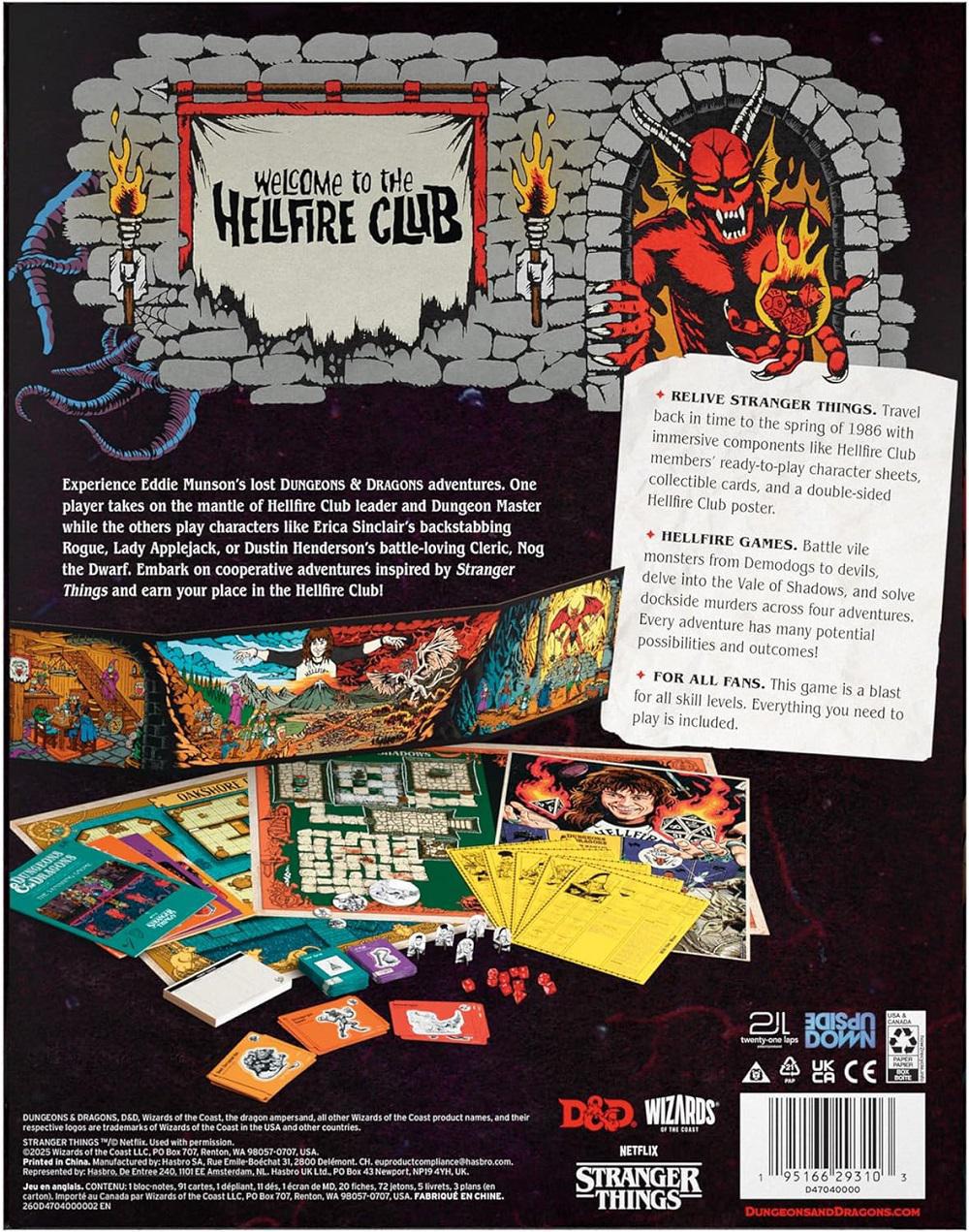 D&D Stranger Things: Welcome To The Hellfire Club
