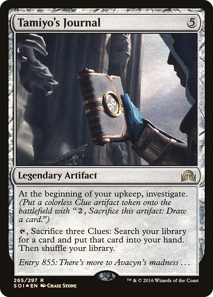 Tamiyo's Journal (Entry 855) (SOI-265) - Shadows over Innistrad Foil