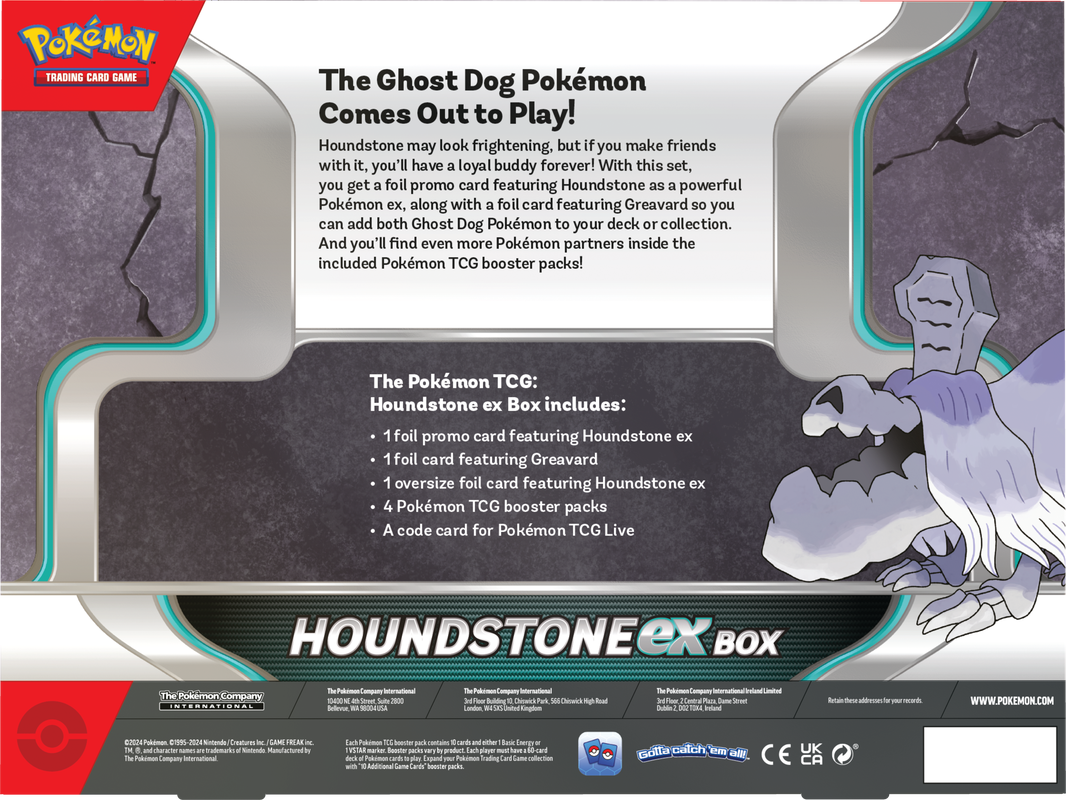 Pokemon TCG: Houndstone EX Box