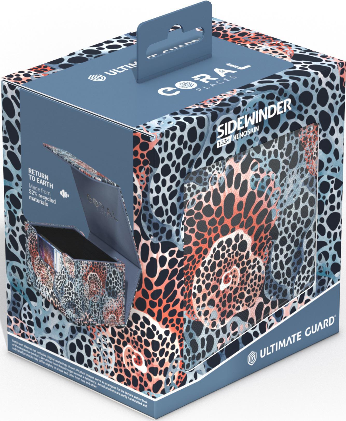 Ultimate Guard Deck Case Sidewinder 133+ Xenoskin 2025 Exclusive Coral Places: Twilight Tide
