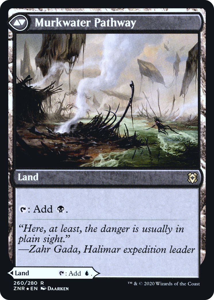 Clearwater Pathway (PRE-260S) - Zendikar Rising Promos Foil