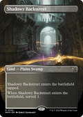 Shadowy Backstreet (Borderless) (MKM-330) - Murders at Karlov Manor