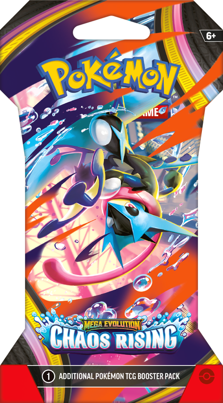 Pokemon TCG: Chaos Rising Sleeved Booster Pack