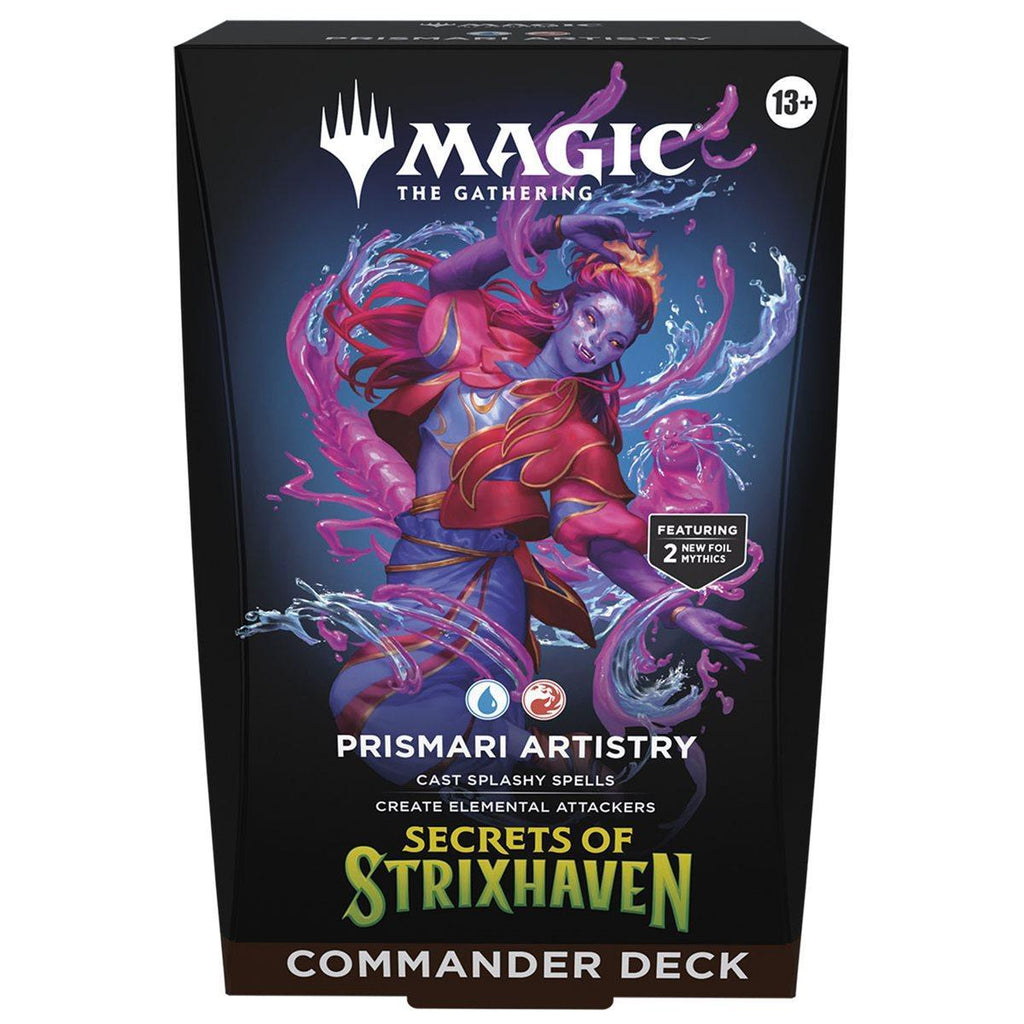 Magic The Gathering: Secrets of Strixhaven Commander Deck Case