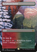Karplusan Forest (Borderless) (DMU-379) - Dominaria United