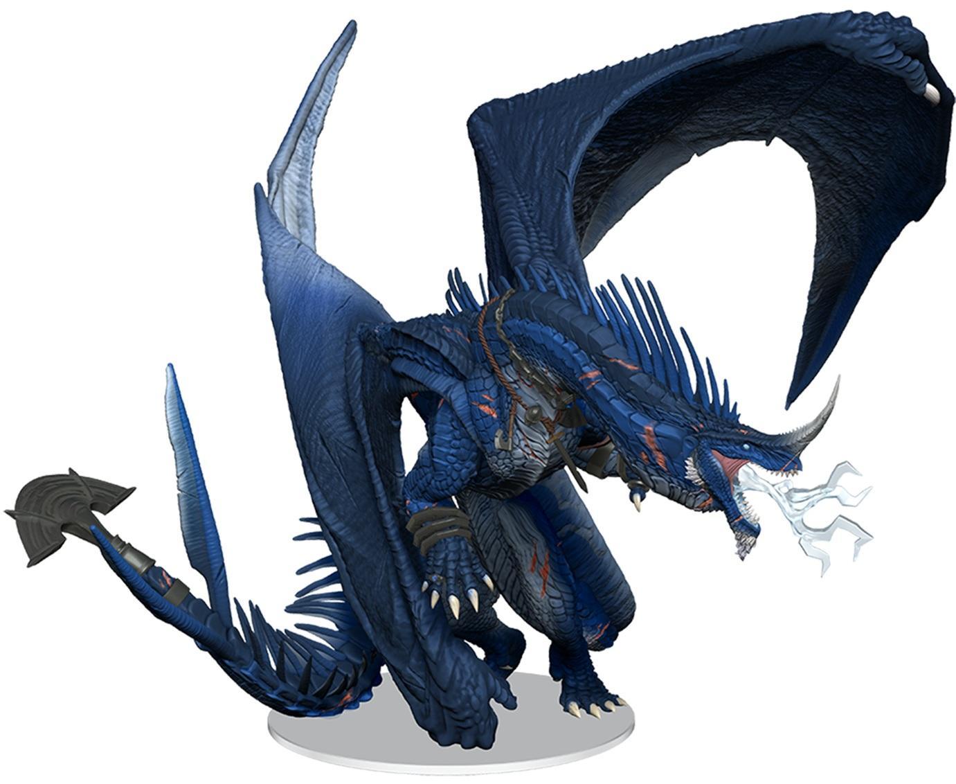 D&D Icons: Anthradusk Ancient Blue Dragon