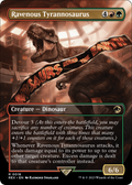 Ravenous Tyrannosaurus (Borderless) (REX-018) - Jurassic World Collection