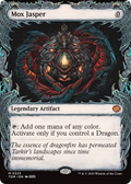 Mox Jasper (Showcase) (TDM-325) - Tarkir: Dragonstorm: (Showcase) Foil